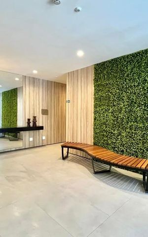 Apartamento à venda com 106m², 2 quartos e 2 vagas Apartamento à venda com 106m², 2 quartos e 2 vagasHall social