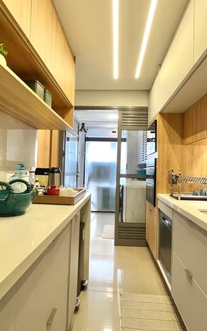 Apartamento à venda com 106m², 2 quartos e 2 vagas Apartamento à venda com 106m², 2 quartos e 2 vagasCozinha