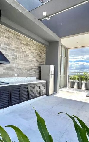 Apartamento à venda com 106m², 2 quartos e 2 vagas Apartamento à venda com 106m², 2 quartos e 2 vagasÁrea comum - Churrasqueira