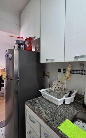 Apartamento à venda com 39m², 1 quarto e 1 vaga Apartamento à venda com 39m², 1 quarto e 1 vagaCozinha