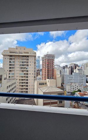 Apartamento à venda com 39m², 1 quarto e 1 vaga Apartamento à venda com 39m², 1 quarto e 1 vagaVaranda