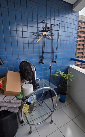 Apartamento à venda com 39m², 1 quarto e 1 vaga Apartamento à venda com 39m², 1 quarto e 1 vagaVaranda