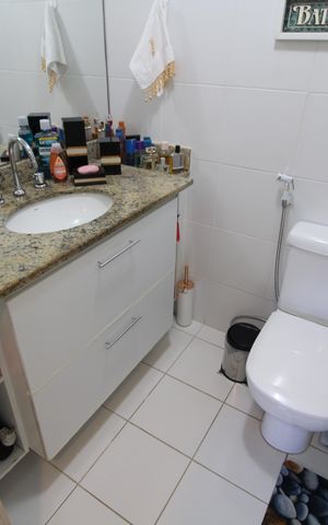 Apartamento à venda com 98m², 3 quartos e 1 vagaBanheiro Social