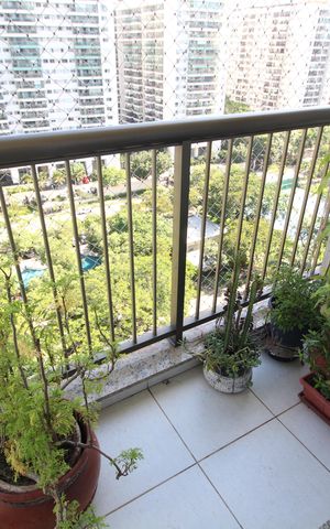 Apartamento à venda com 98m², 3 quartos e 1 vagaQuarto 3 - Varanda