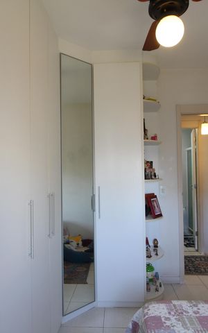 Apartamento à venda com 98m², 3 quartos e 1 vagaQuarto 2