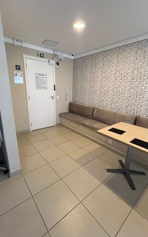 Studio à venda com 29m², 1 quarto e sem vaga