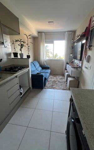 Studio à venda com 29m², 1 quarto e sem vaga