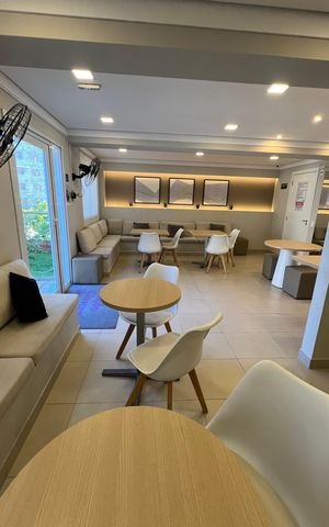 Studio à venda com 29m², 1 quarto e sem vaga
