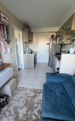 Studio à venda com 29m², 1 quarto e sem vaga