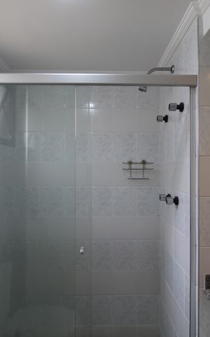 Apartamento à venda com 162m², 3 quartos e 4 vagasBanheiro da Suíte 1