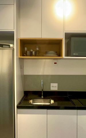 Studio para alugar com 22m², 1 quarto e sem vaga Studio para alugar com 22m², 1 quarto e sem vagaCozinha