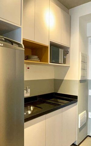 Studio para alugar com 22m², 1 quarto e sem vaga Studio para alugar com 22m², 1 quarto e sem vagaCozinha