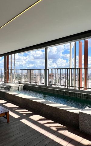 Studio para alugar com 22m², 1 quarto e sem vaga Studio para alugar com 22m², 1 quarto e sem vagaPiscina