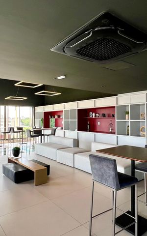 Studio para alugar com 22m², 1 quarto e sem vaga Studio para alugar com 22m², 1 quarto e sem vagaSalão de Festas