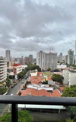 Apartamento para alugar com 38m², 1 quarto e 1 vaga Apartamento para alugar com 38m², 1 quarto e 1 vagaVista da Sacada