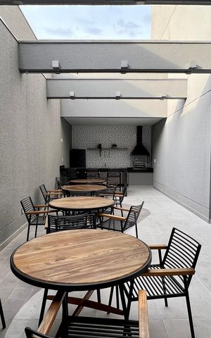 Apartamento à venda com 50m², 1 quarto e 1 vagaÁrea comum - Churrasqueira