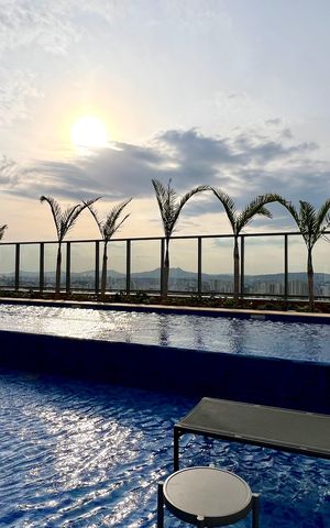Apartamento à venda com 50m², 1 quarto e 1 vagaPiscina