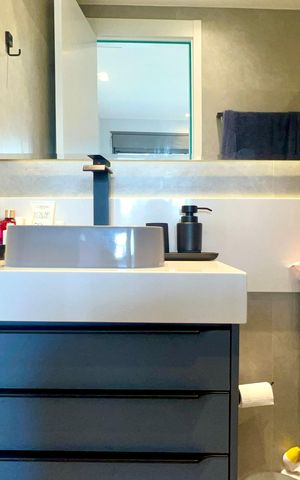Apartamento à venda com 50m², 1 quarto e 1 vagaBanheiro da Suíte