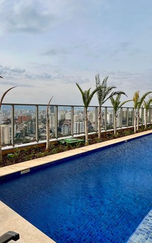 Apartamento à venda com 50m², 1 quarto e 1 vagaPiscina