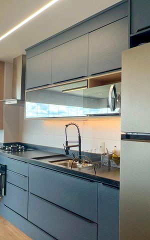 Apartamento à venda com 50m², 1 quarto e 1 vagaCozinha
