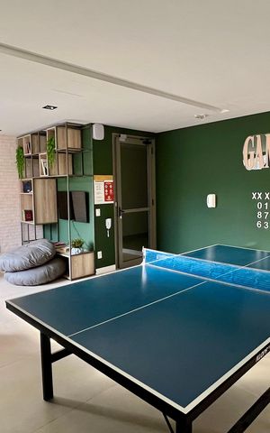 Apartamento à venda com 50m², 1 quarto e 1 vagaSalão de jogos