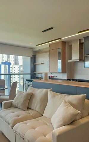 Apartamento à venda com 50m², 1 quarto e 1 vagaSala