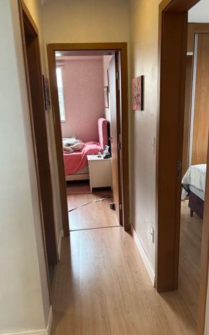 Apartamento à venda com 57m², 2 quartos e 1 vagaCorredor