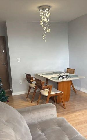 Apartamento à venda com 57m², 2 quartos e 1 vagaSala