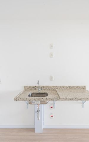Studio à venda com 25m², 1 quarto e sem vaga Studio à venda com 25m², 1 quarto e sem vagaCozinha