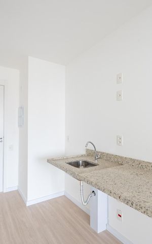 Studio à venda com 25m², 1 quarto e sem vaga Studio à venda com 25m², 1 quarto e sem vagaCozinha