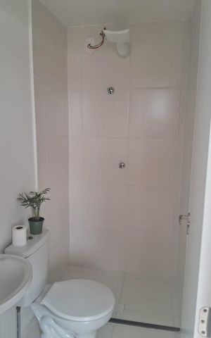 Studio para alugar com 17m², 1 quarto e sem vaga Studio para alugar com 17m², 1 quarto e sem vagaBanheiro