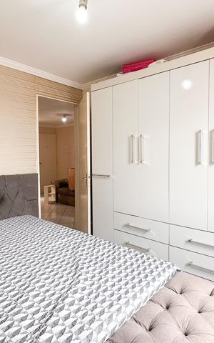 Apartamento à venda com 44m², 2 quartos e 1 vaga Apartamento à venda com 44m², 2 quartos e 1 vagaQuarto 1