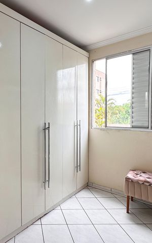 Apartamento à venda com 44m², 2 quartos e 1 vaga Apartamento à venda com 44m², 2 quartos e 1 vagaQuarto 2