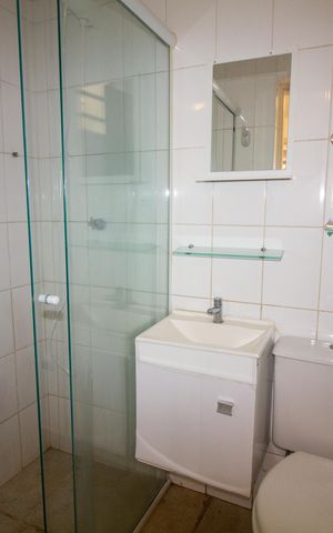 Casa para alugar com 40m², 1 quarto e sem vaga Casa para alugar com 40m², 1 quarto e sem vagaBanheiro