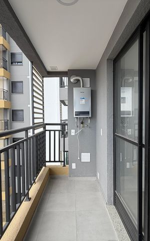 Apartamento à venda com 39m², 2 quartos e sem vagaVaranda