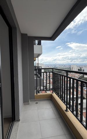 Apartamento à venda com 39m², 2 quartos e sem vagaVaranda