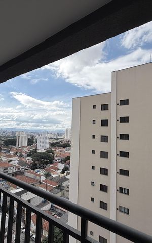 Apartamento à venda com 39m², 2 quartos e sem vagaVaranda