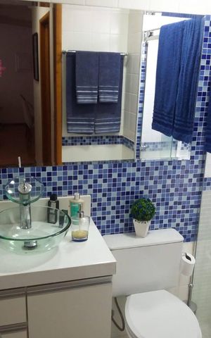 Apartamento à venda com 58m², 2 quartos e 1 vaga Apartamento à venda com 58m², 2 quartos e 1 vagaBanheiro
