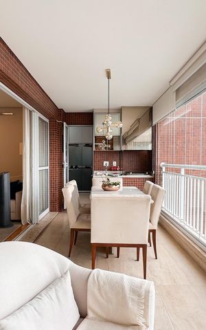 Apartamento à venda com 127m², 3 quartos e 2 vagas Apartamento à venda com 127m², 3 quartos e 2 vagasSacada
