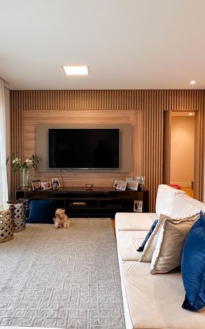 Apartamento à venda com 127m², 3 quartos e 2 vagas Apartamento à venda com 127m², 3 quartos e 2 vagasSala