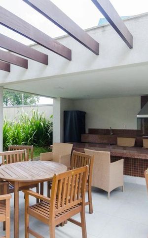 Apartamento à venda com 127m², 3 quartos e 2 vagas Apartamento à venda com 127m², 3 quartos e 2 vagasÁrea comum - Churrasqueira