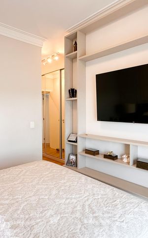 Apartamento à venda com 127m², 3 quartos e 2 vagas Apartamento à venda com 127m², 3 quartos e 2 vagasSuíte 2