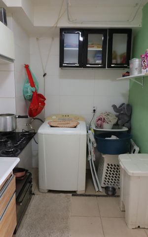 Apartamento para alugar com 39m², 2 quartos e sem vagaCozinha e Área de Serviço