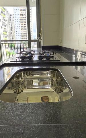 Apartamento à venda com 61m², 2 quartos e 1 vagaCozinha e Área de Serviço