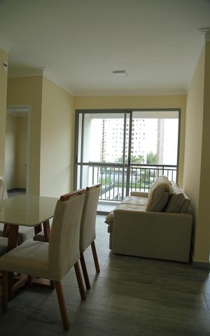 Apartamento à venda com 61m², 2 quartos e 1 vagaSala