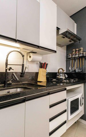 Casa de condomínio à venda com 94m², 3 quartos e 2 vagasCozinha