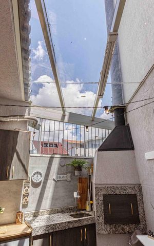Casa de condomínio à venda com 94m², 3 quartos e 2 vagasEspaço Gourmet