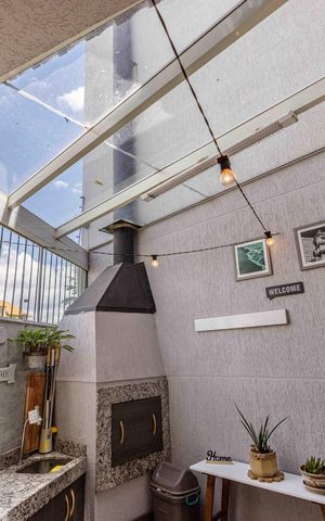 Casa de condomínio à venda com 94m², 3 quartos e 2 vagasEspaço Gourmet