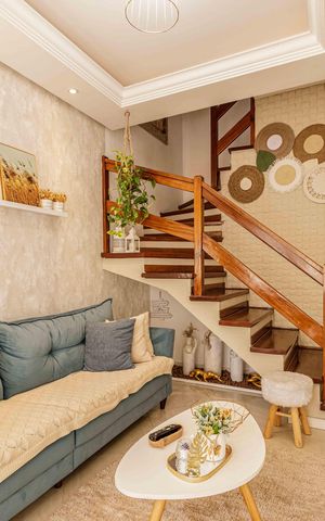 Casa de condomínio à venda com 94m², 3 quartos e 2 vagasSala