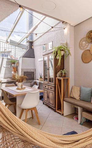 Casa de condomínio à venda com 94m², 3 quartos e 2 vagasEspaço Gourmet